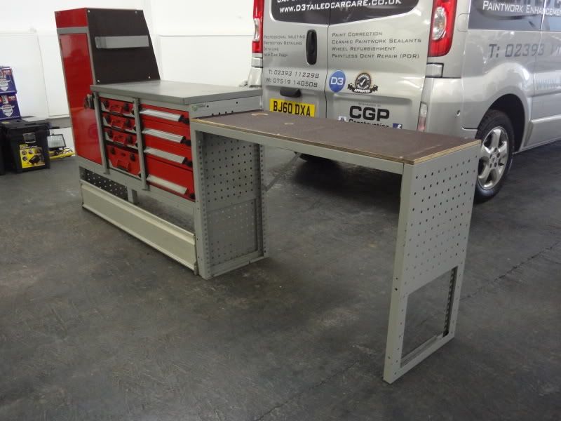 Bott Professional Van Racking/Garage units over £1500 worth Detailing